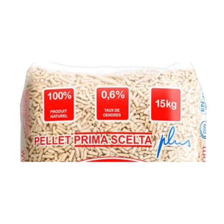 Pellets de bois SwissWarme® 15kg - (66 sacs)
