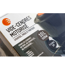 Aspirateur Vide-Cendres Motorisé pour Pellets - 10L / 600W