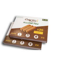 Allume-feu naturels enflammettes x20