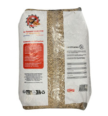 Pellets de Bois La Flamme Limousine 15 Kg Din Plus (70 sacs)