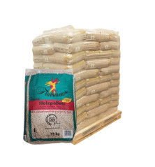 Pellets Flammenco 15kg - vue d'ensemble avec palette
