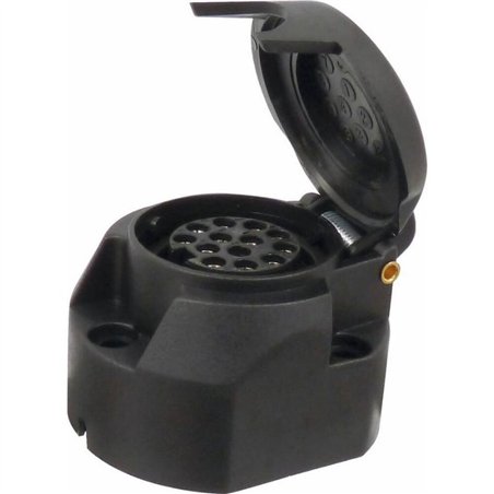Socle femelle plastique 13 plots pour remorque