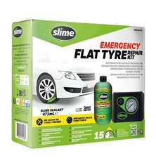 Kit réparation pneu tubeless Smart Repair avec compresseur 12V