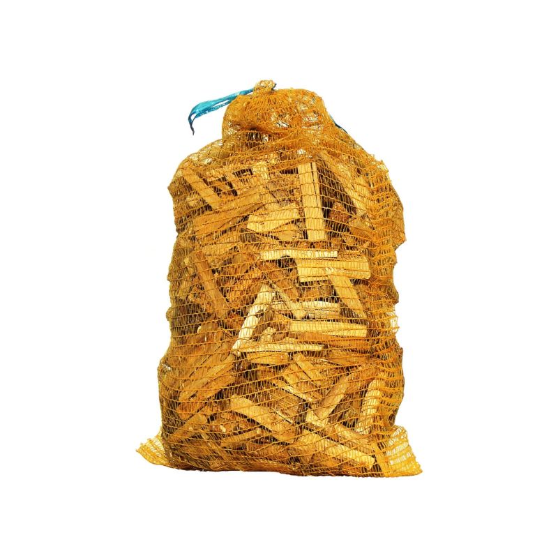 Filet 40L Bûches Bois 33cm Filet 40L Bûches Bois 33cm