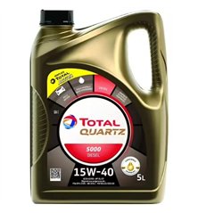 Huile moteur TotalEnergies Quartz 5000 Diesel 15W-40 5 L