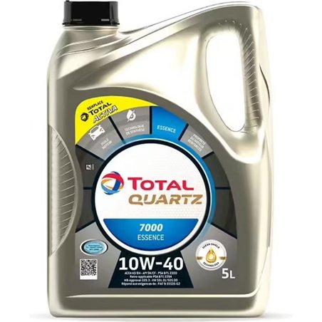 Huile moteur TotalEnergies Quartz 7000 Essence 15W-40 5 L
