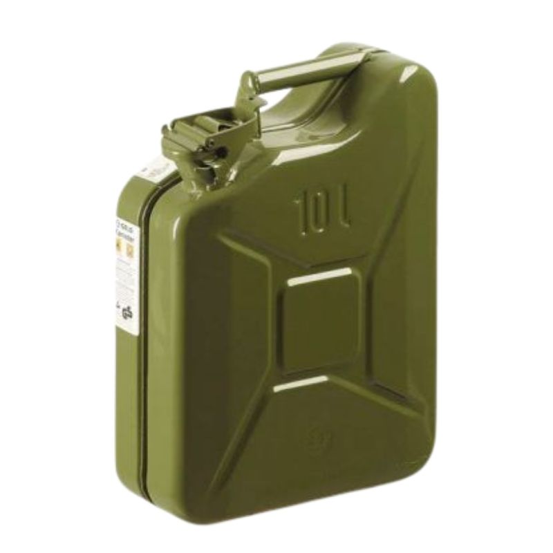 Jerrican Métallique avec Bouchon à Bascule 10 L