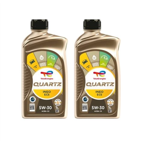 Huile moteur TotalEnergies Quartz INEO ECS 5W-30 2 L