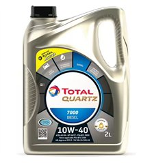 Huile Moteur TotalEnergies Quartz 7000 Diesel 15W-40 2 L