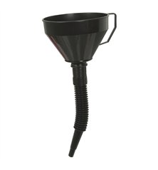 Entonnoir droit Ø160 mm avec flexible, filtre et poignée