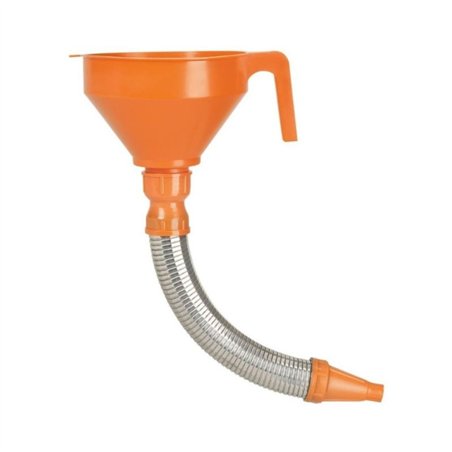 Entonnoir Droit avec Flexible Métallique Ø160 mm