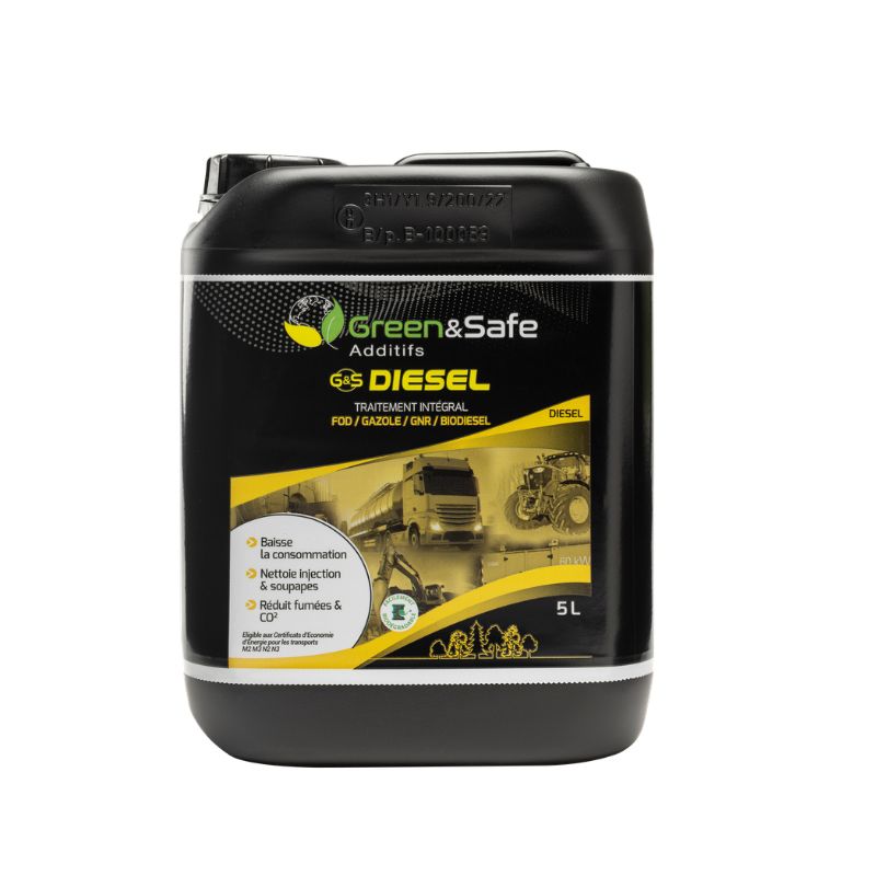 Additif gasoil G&S Diesel 5 L pour Diesel, GNR et fioul