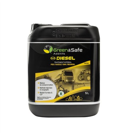 Additif gasoil G&S Diesel 5 L pour Diesel, GNR et fioul