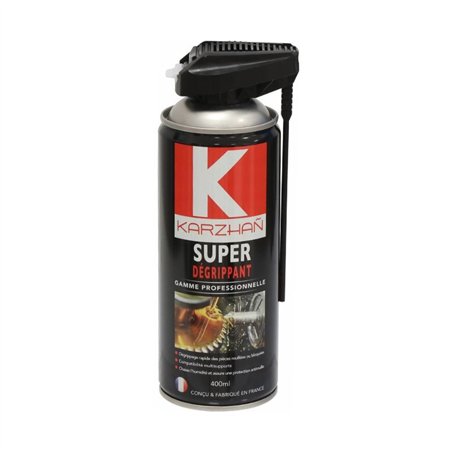 Super Dégrippant avec tête 2 jets 400 ML