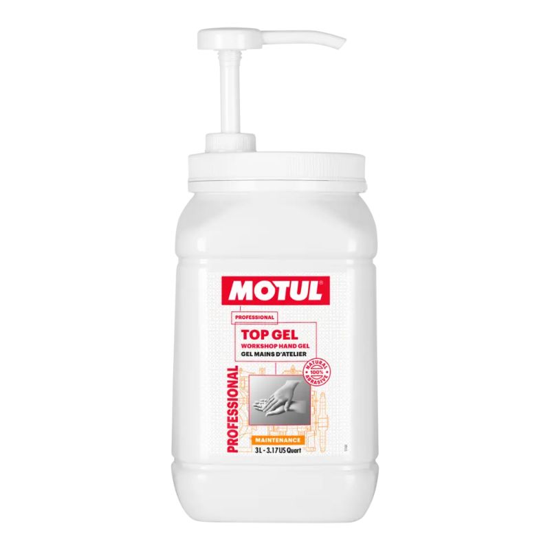 Nettoyant mains Motul Top Gel Workshop 3L mécaniciens