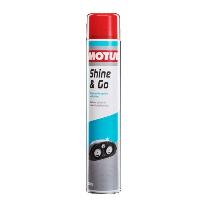 Produit entretien plastiques Motul Shine & Go 750 ml