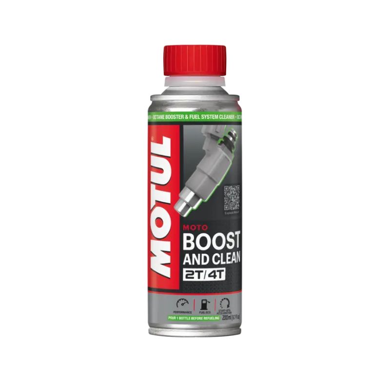 Additif essence moto Motul Boost & Clean Moto 200 ml