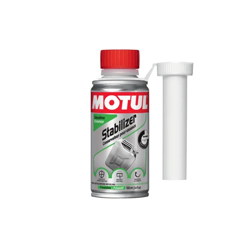 Additif stabilisant essence Motul Stabilizer 100 ml Additif stabilisant essence Motul Stabilizer 100 ml