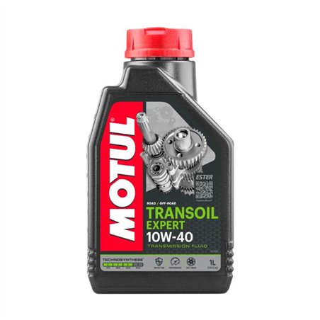 Huile transmission moto Motul Transoil Expert 10W-40 1L