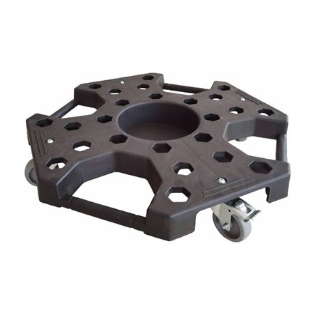 Chariot de manutention pour pneus 136 kg avec roues pivotantes