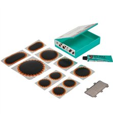 Réparation pour Chambre à Air VL/VU 10 Emplâtre + Colle et Râpe
