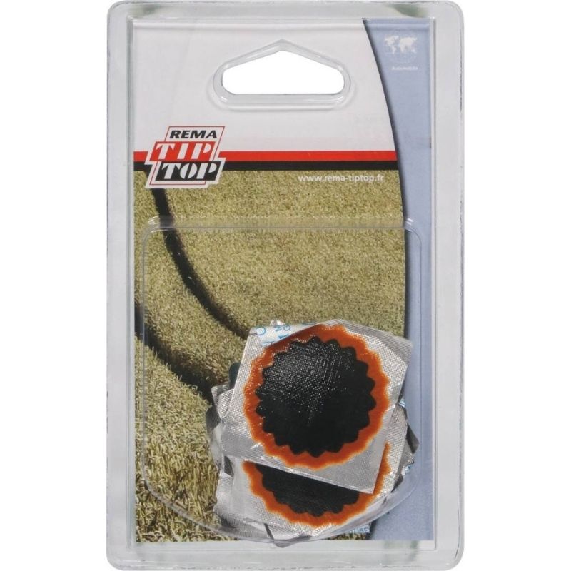 Rustine pour Chambre à Air Ronde Ø33 mm x10 pcs