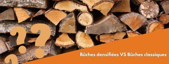 Bûches densifiées ou bûches classiques : quel combustible choisir pour votre poêle à bois ?